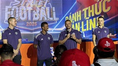 Huyền thoại Nemanja Vidic thách thức đồng đội Dimitar Berbatov trong giải đấu ở TP.HCM 